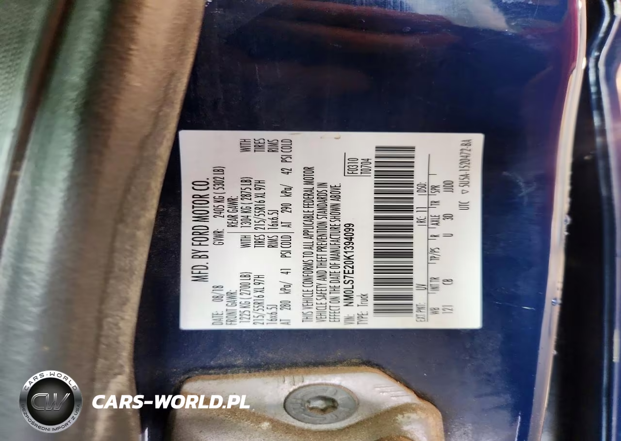 2019 Ford Transit Connect Xl Delivery Van VIN:NM0LS7E20K1394099 - 12