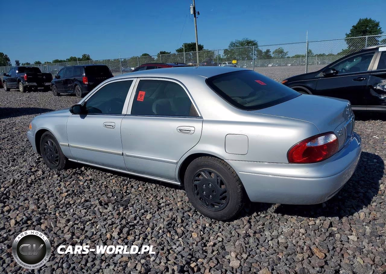 2001 Mazda 626 Es VIN:1YVGF22C015235156 - 2