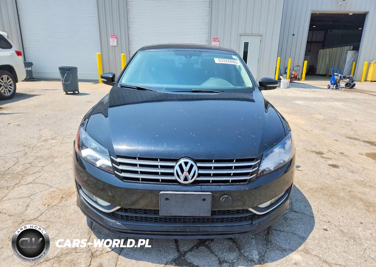 2013 Volkswagen Passat Sel VIN:1VWCN7A35DC066187 - 5