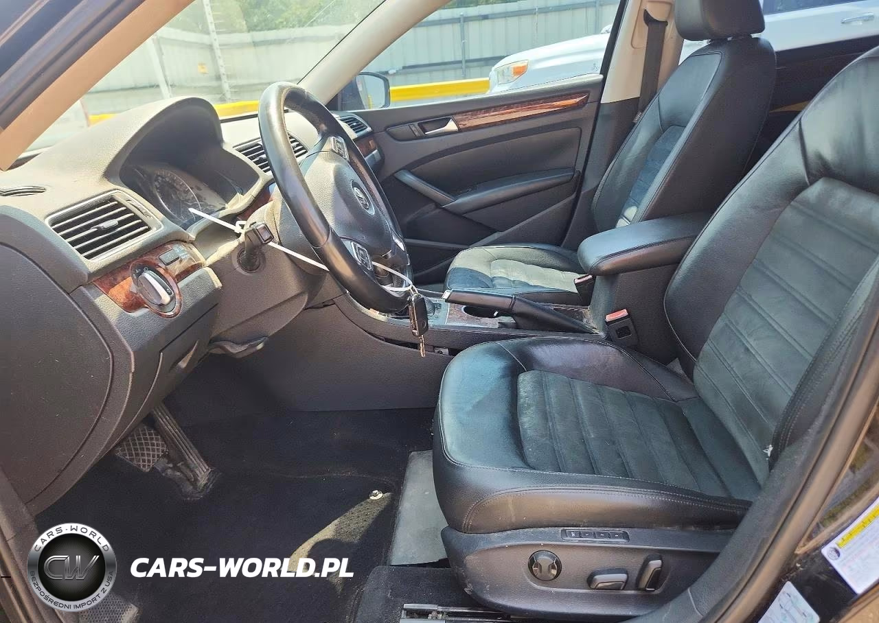 2013 Volkswagen Passat Sel VIN:1VWCN7A35DC066187 - 7