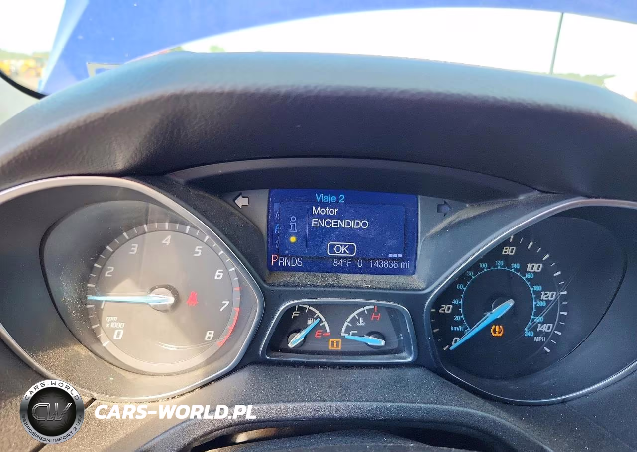 2013 Ford Focus Se VIN:1FADP3K25DL266105 - 9