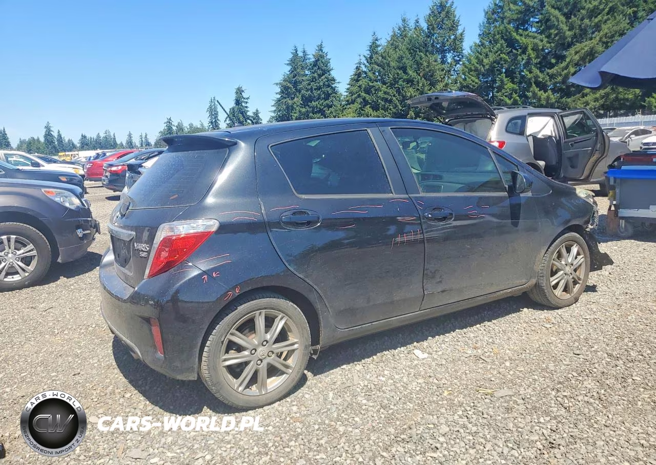2014 Toyota Yaris 5-Door Se VIN:JTDKTUD33ED592909 - 3