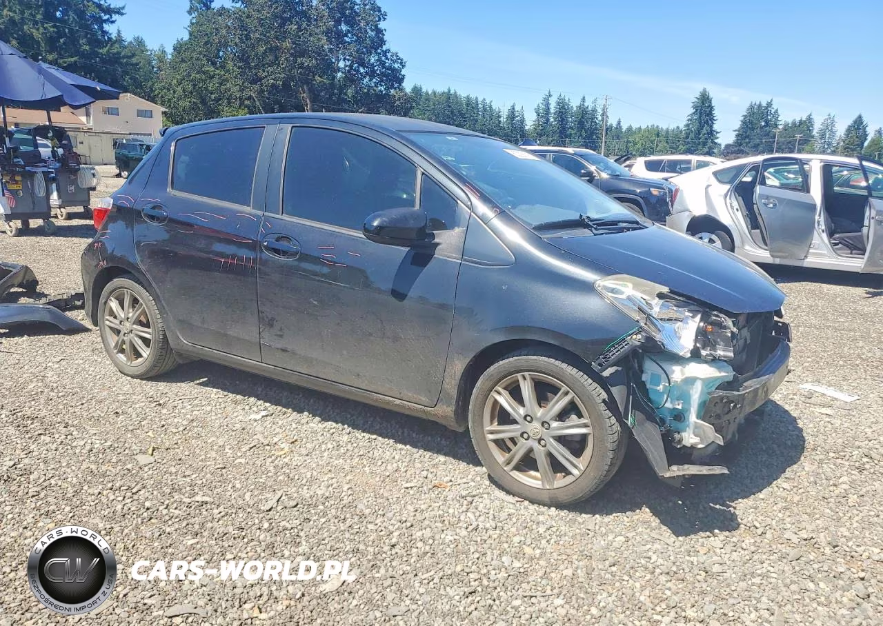 2014 Toyota Yaris 5-Door Se VIN:JTDKTUD33ED592909 - 4
