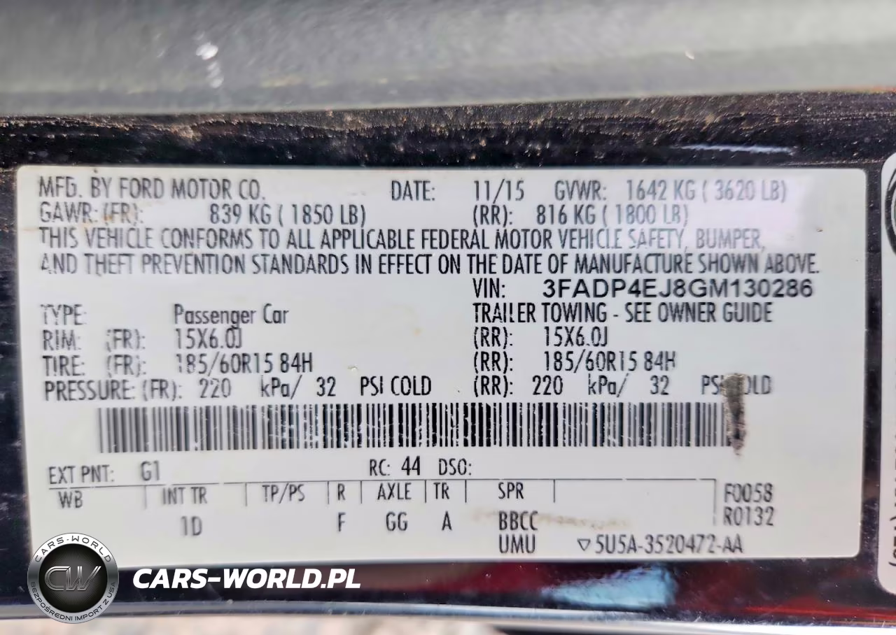 2016 Ford Fiesta Se VIN:3FADP4EJ8GM130286 - 13