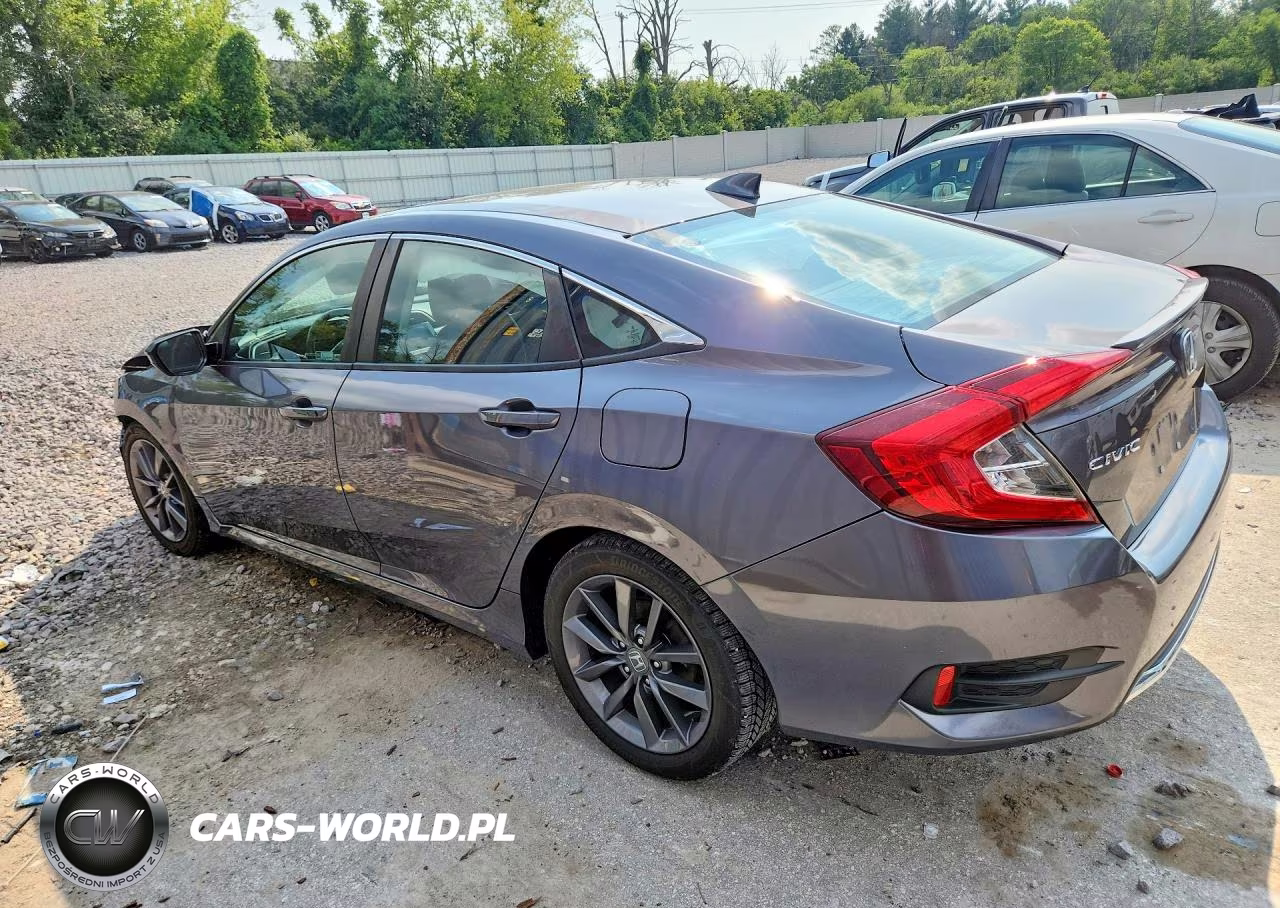 2020 Honda Civic Exl VIN:19XFC1F76LE000575 - 2