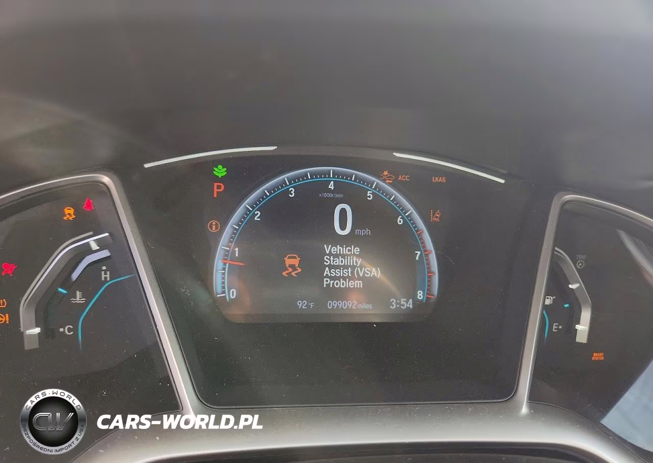 2020 Honda Civic Exl VIN:19XFC1F76LE000575 - 9