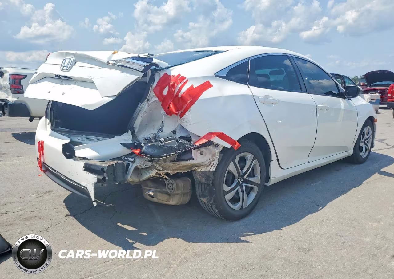 2017 HONDA CIVIC LX VIN:19XFC2F50HE001670 - 3