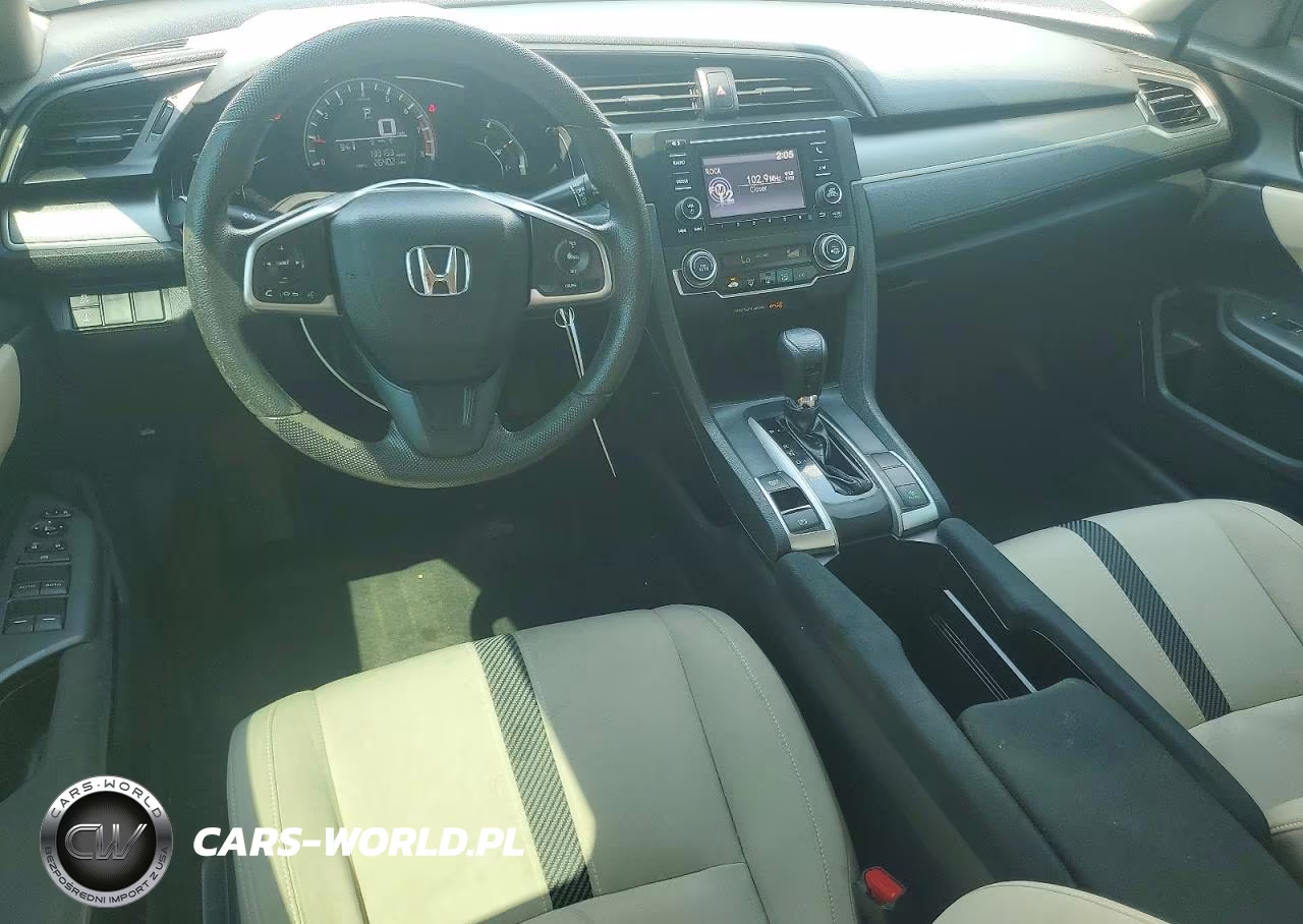 2017 HONDA CIVIC LX VIN:19XFC2F50HE001670 - 8