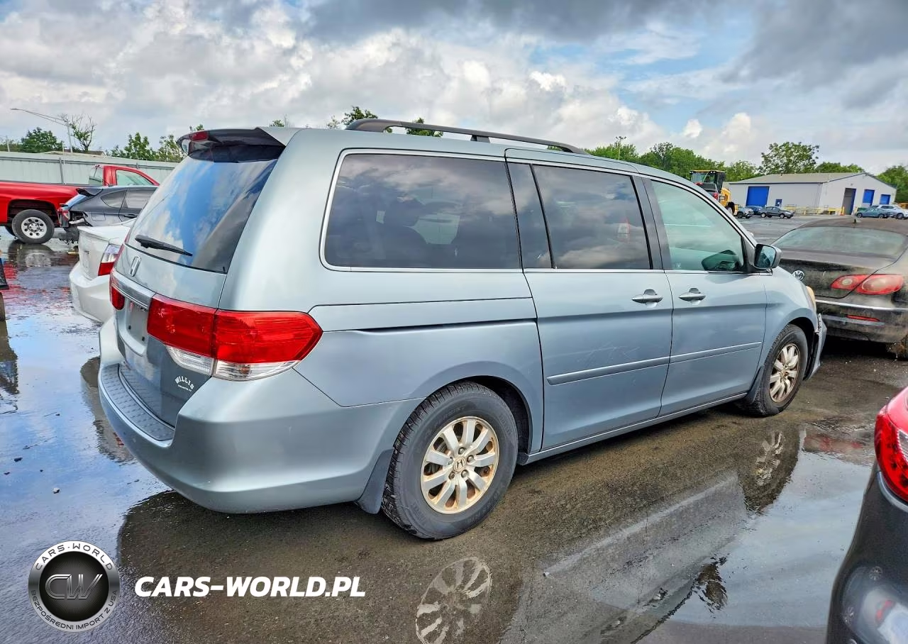 2009 Honda Odyssey Ex VIN:5FNRL38439B054950 - 3