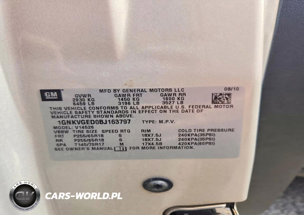 2011 Chevrolet Traverse Lt VIN:1GNKVGED0BJ163797 - 13