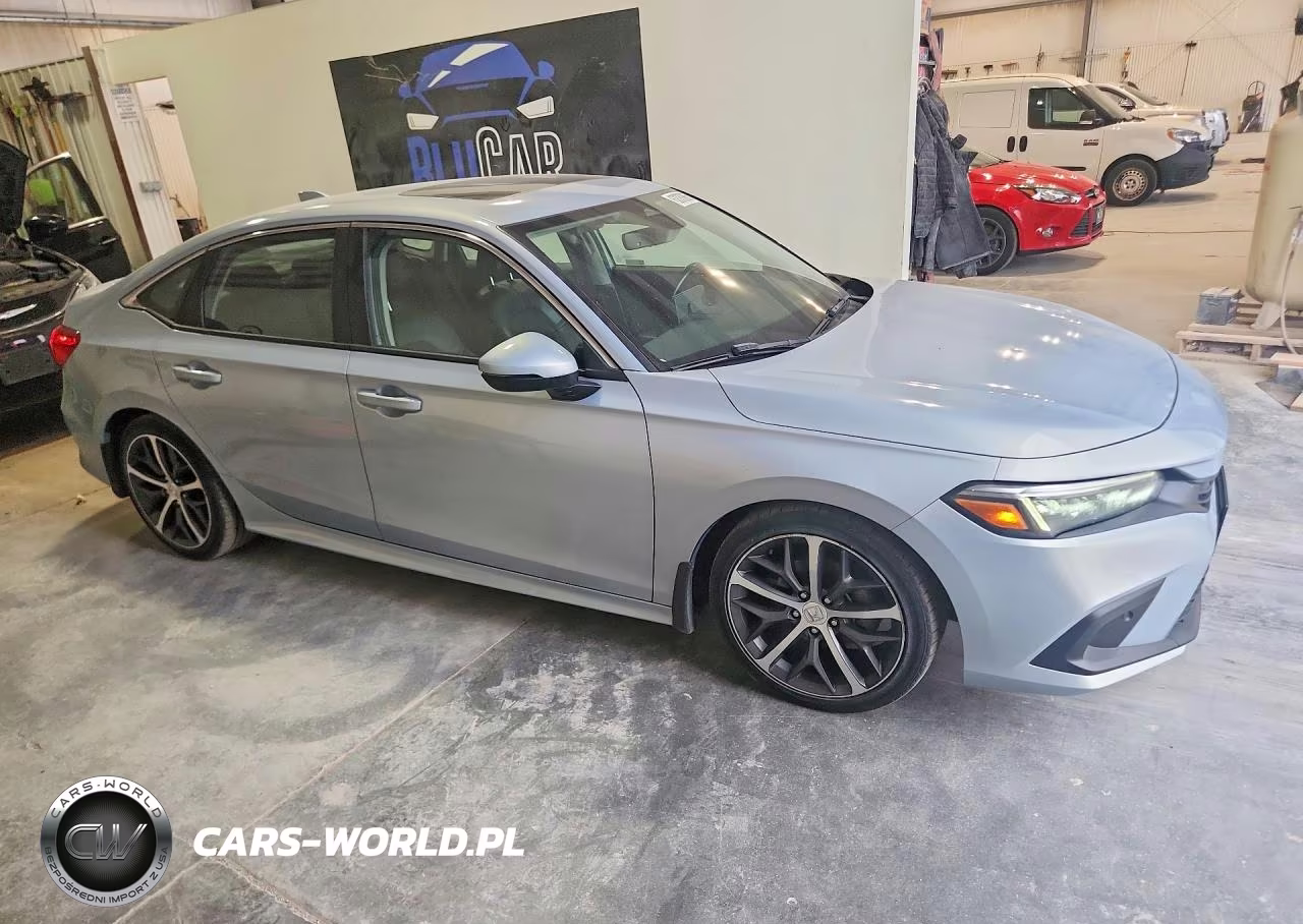 2022 Honda Civic Touring VIN:2HGFE1F9XNH300883 - 4