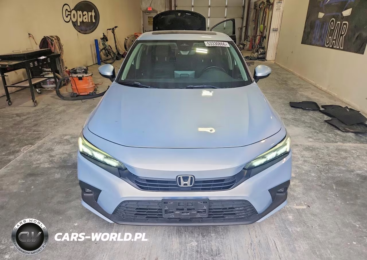 2022 Honda Civic Touring VIN:2HGFE1F9XNH300883 - 5