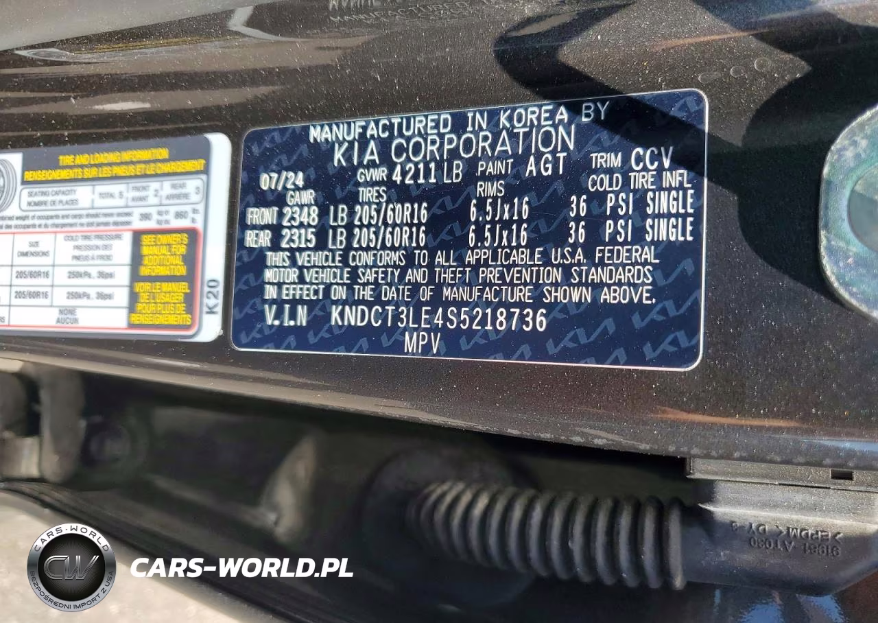2025 Kia Niro Sx VIN:KNDCT3LE4S5218736 - 14