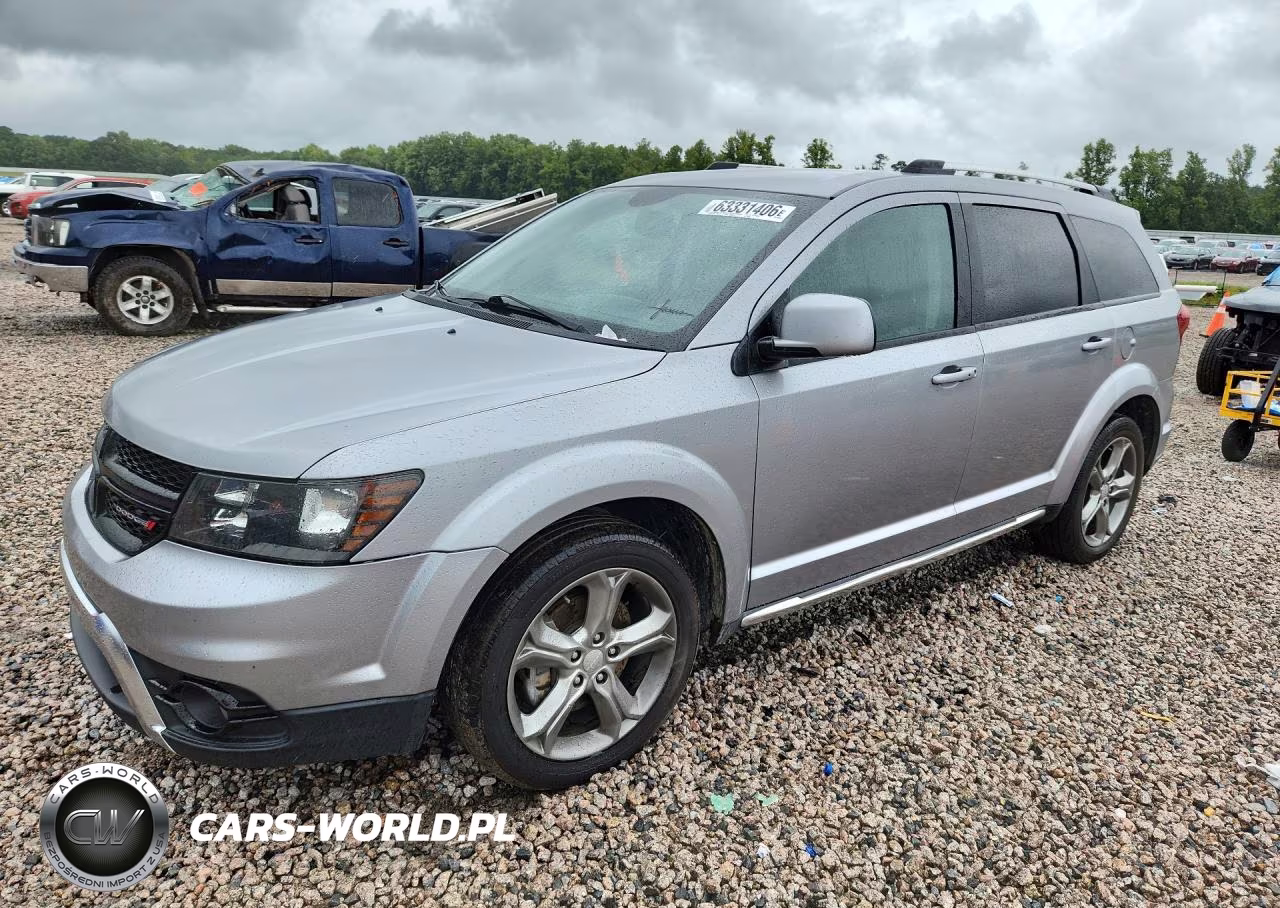 2017 Dodge Journey Crossroad VIN:3C4PDCGG8HT580488 - 1