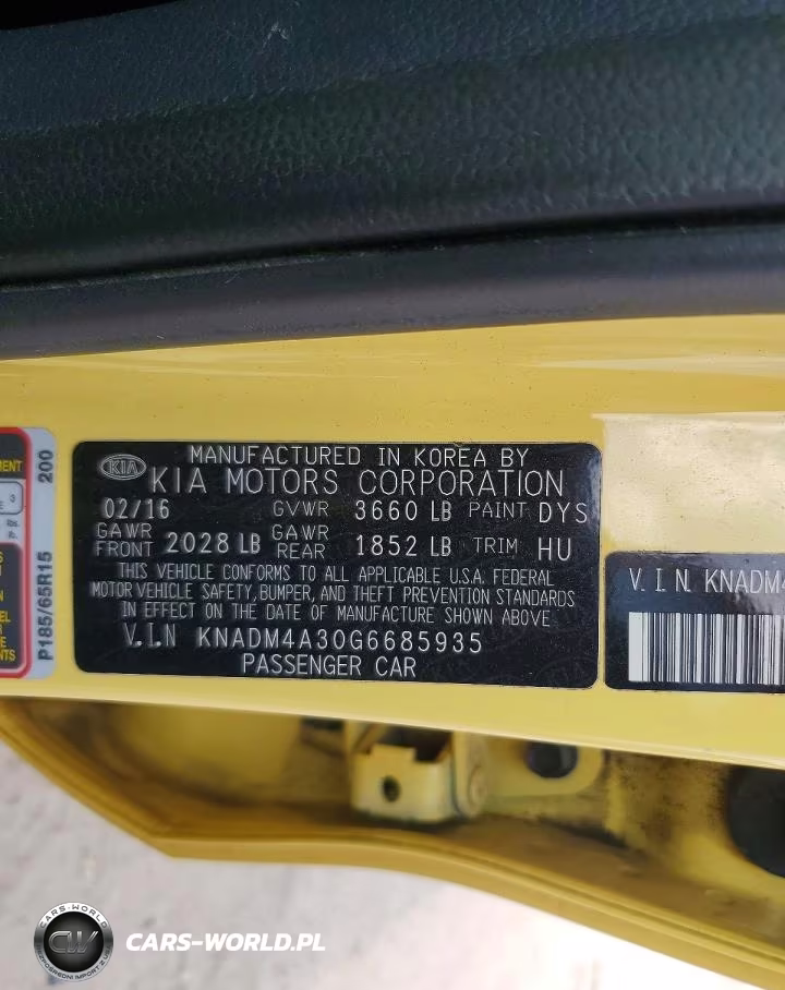 2016 Kia Rio Lx VIN:KNADM4A30G6685935 - 12