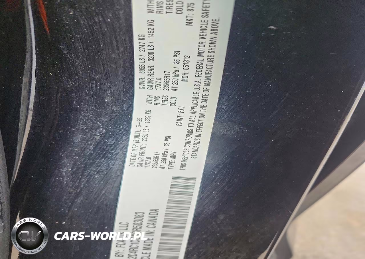2025 Chrysler Voyager Lx VIN:2C4RC1CG8SR583083 - 13