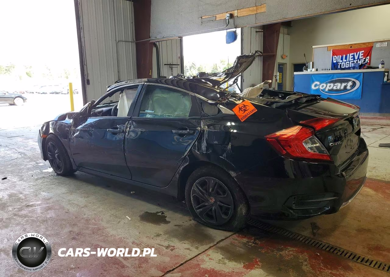 2019 Honda Civic Lx VIN:2HGFC2F66KH546441 - 2