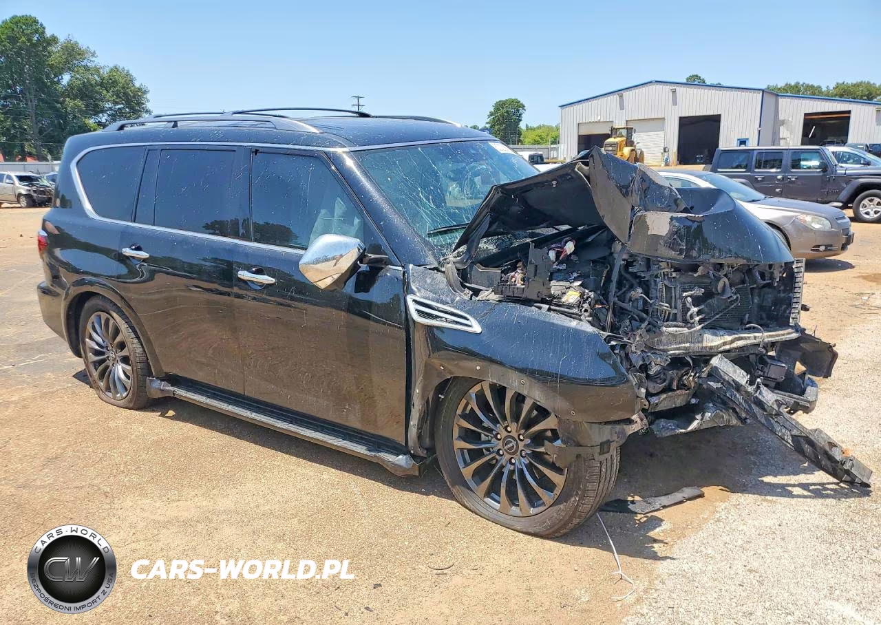 2023 Nissan Armada Platinum VIN:JN8AY2DA9P9405862 - 4