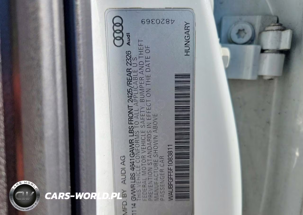 2015 Audi S3 Premium Plus VIN:WAUBFGFF5F1083811 - 12