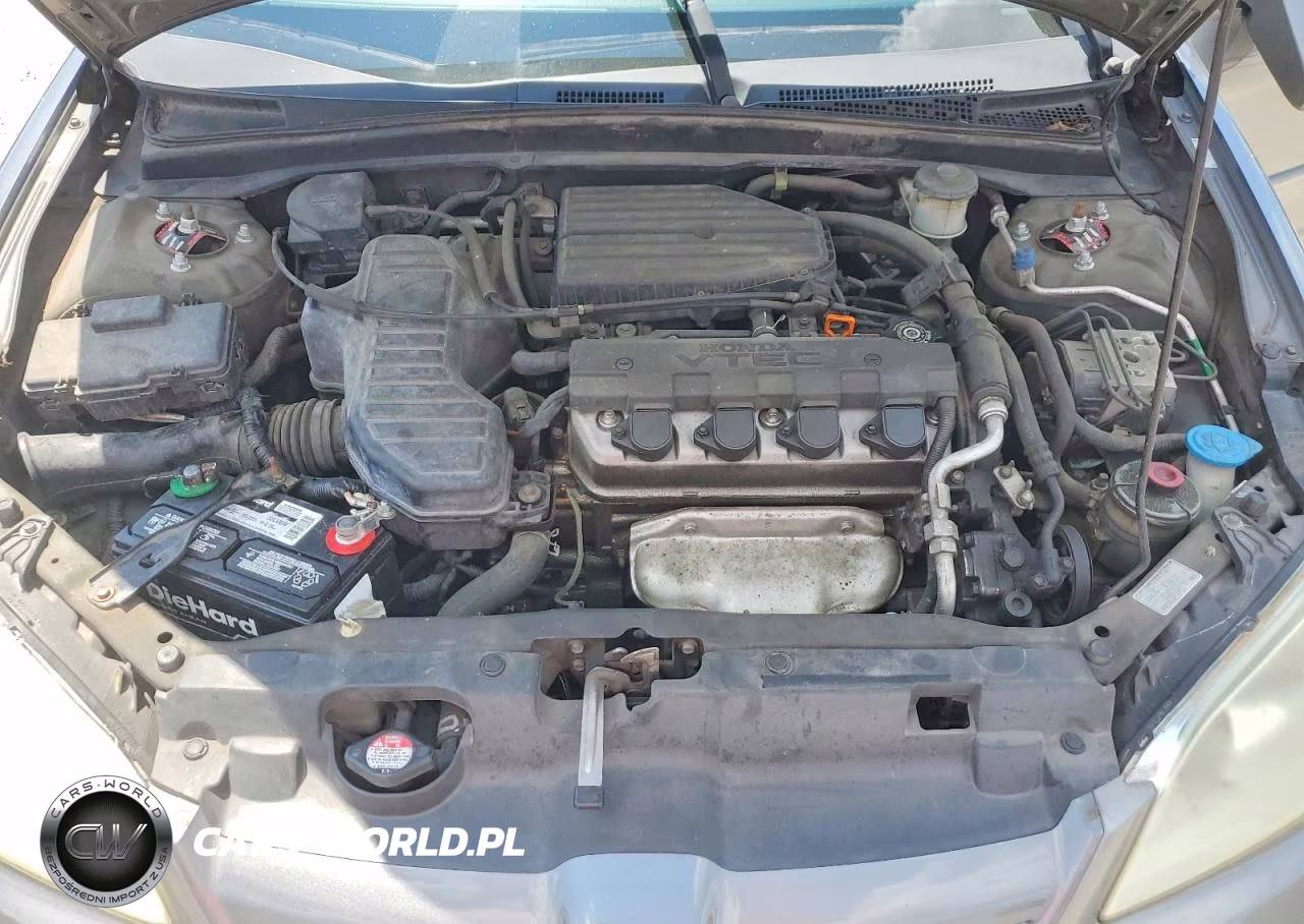 2004 Honda Civic Ex VIN:2HGES26744H550790 - 11