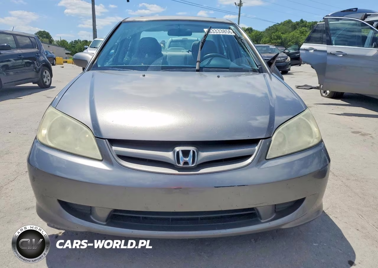 2004 Honda Civic Ex VIN:2HGES26744H550790 - 5
