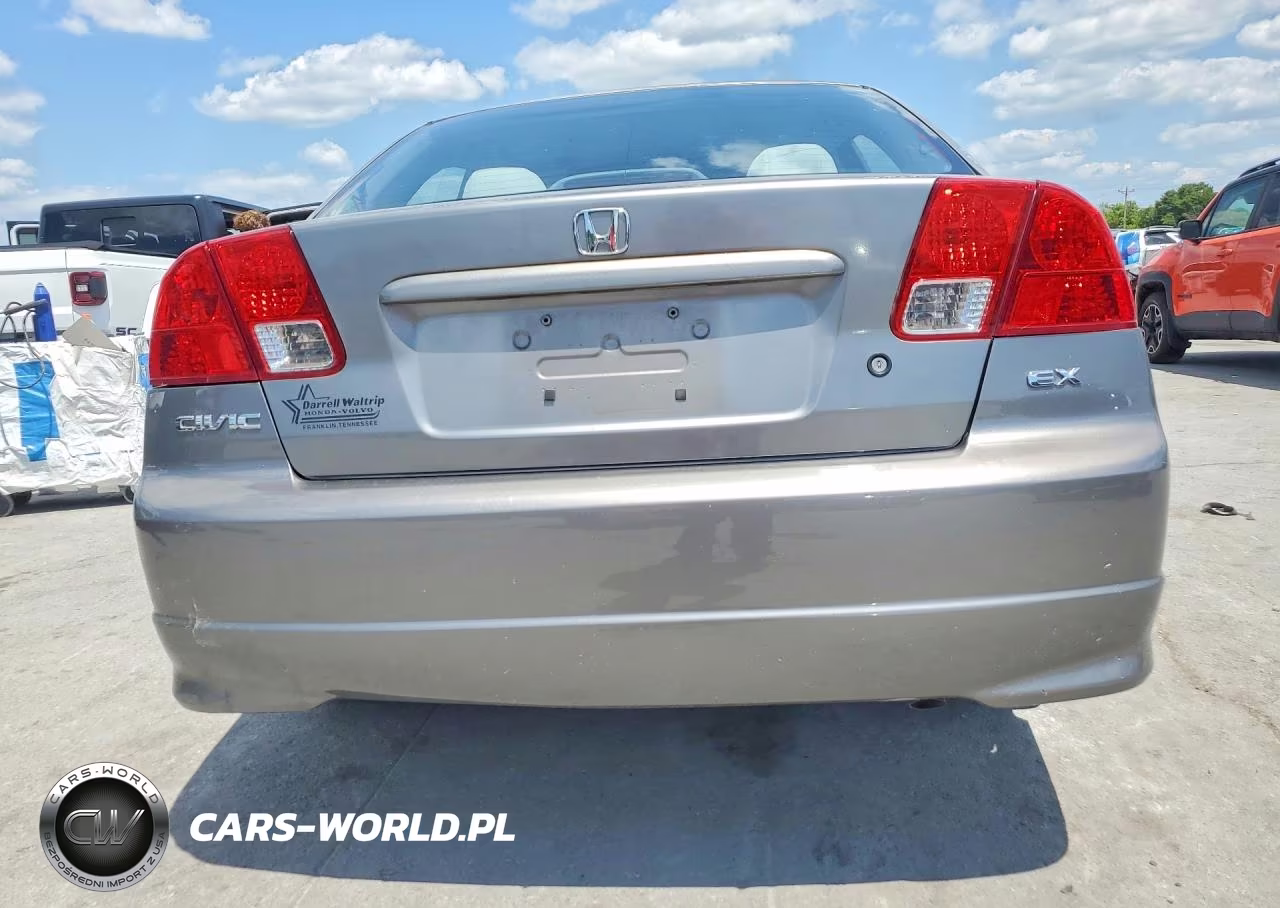 2004 Honda Civic Ex VIN:2HGES26744H550790 - 6