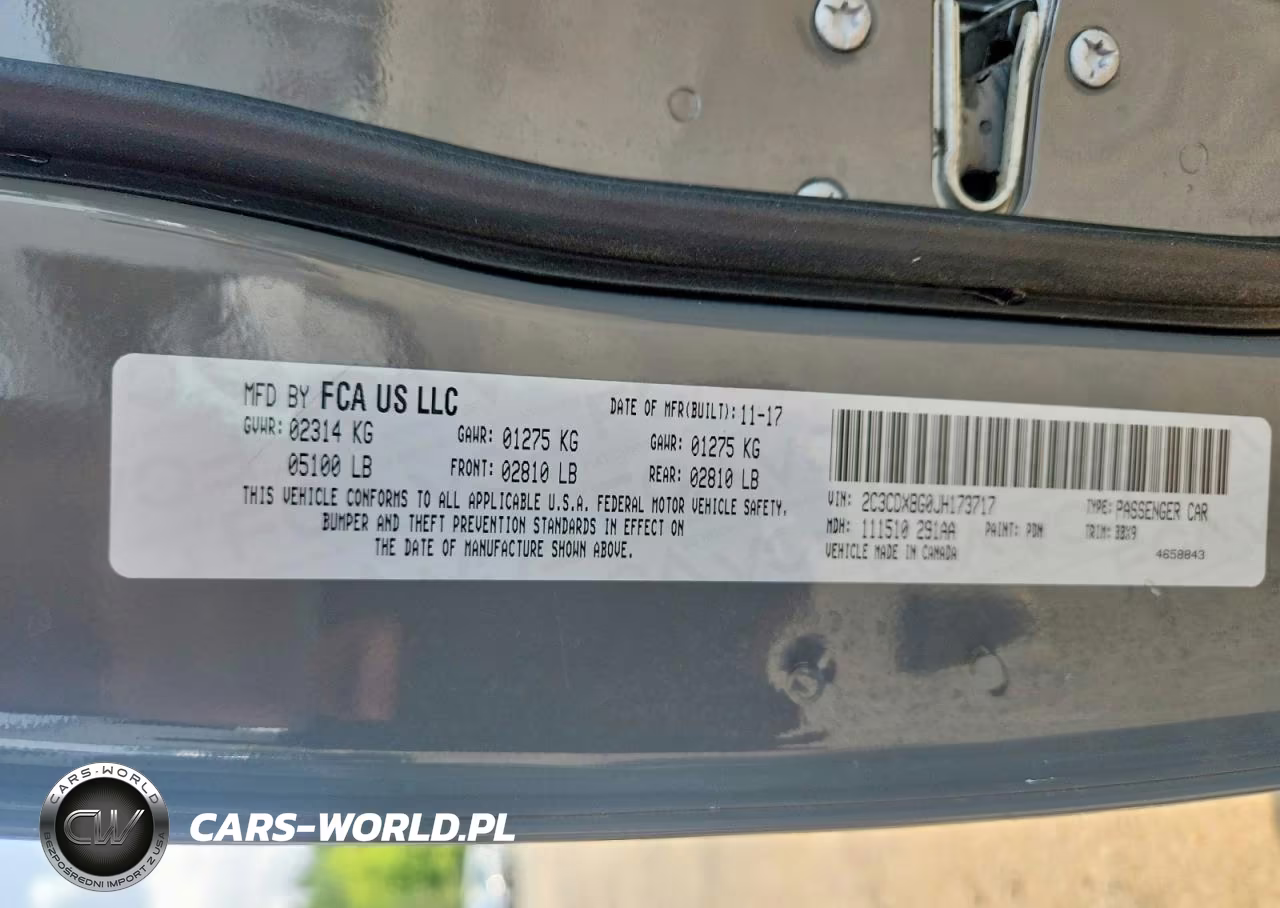 2018 Dodge Charger Sxt VIN:2C3CDXBG0JH173717 - 13