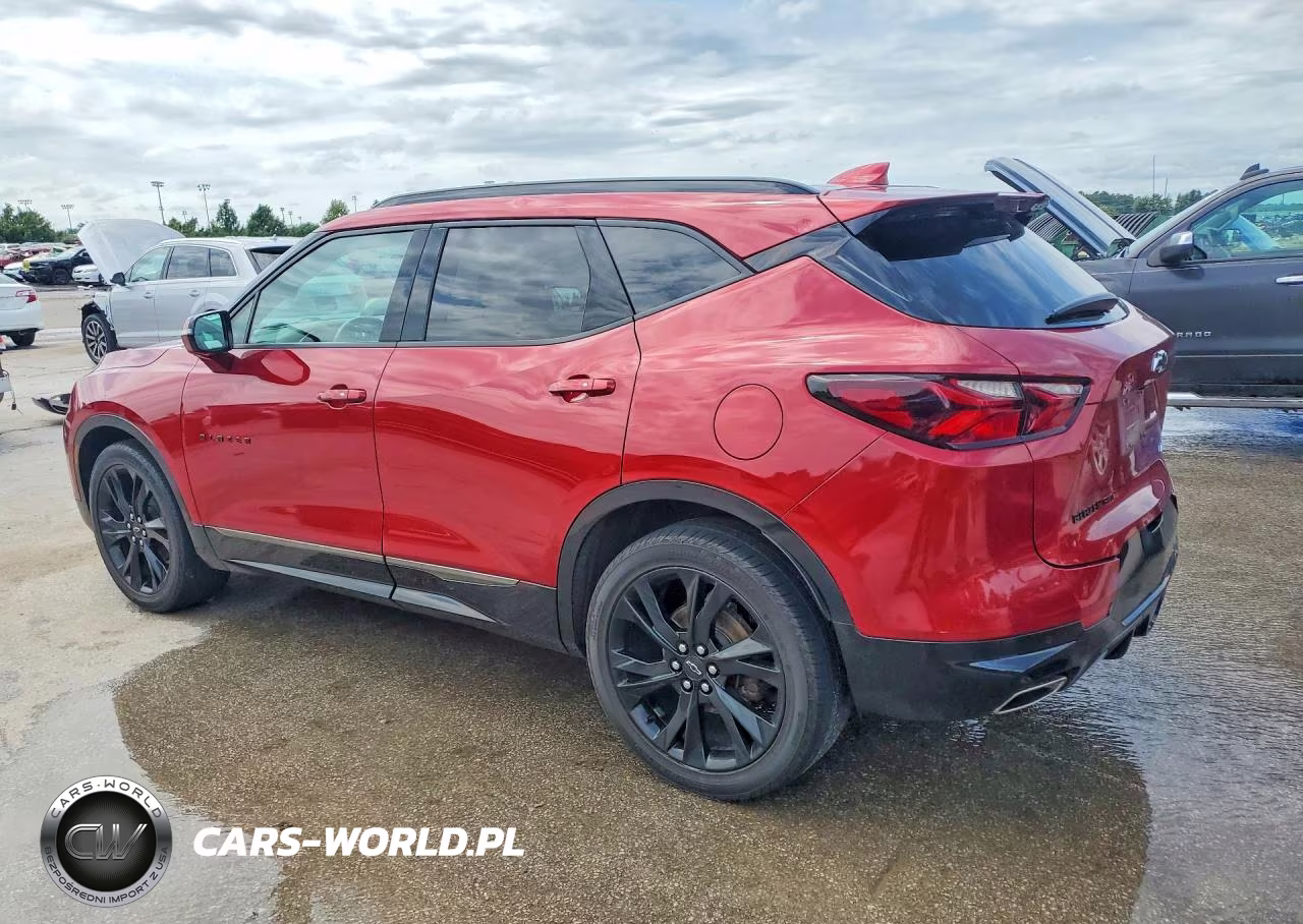 2021 Chevrolet Blazer Rs VIN:3GNKBKRSXMS504807 - 2