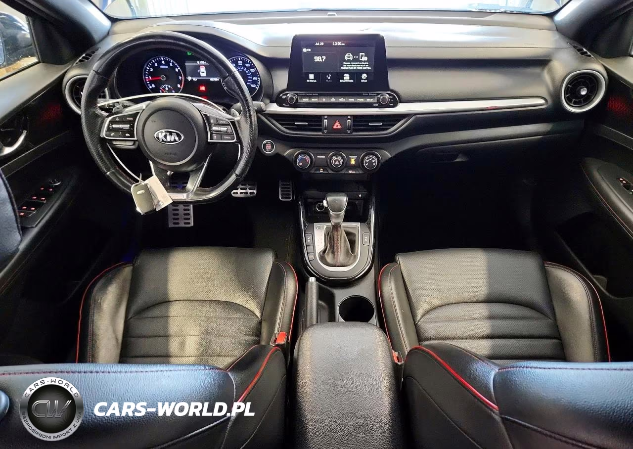 2021 Kia Forte Gt VIN:3KPF44AC2ME313837 - 8