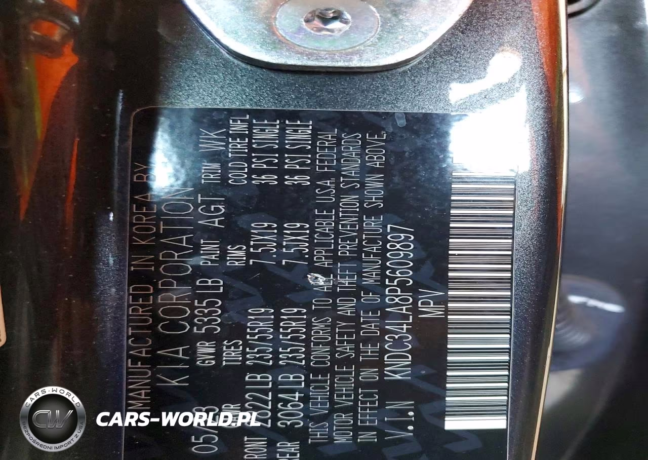 2023 Kia Ev6 Wind VIN:KNDC34LA8P5609897 - 12