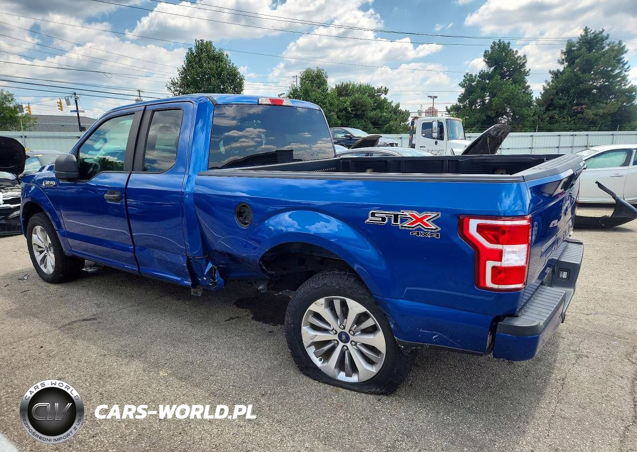 2018 Ford F150 Super Cab VIN:1FTEX1EPXJFA92293 - 2