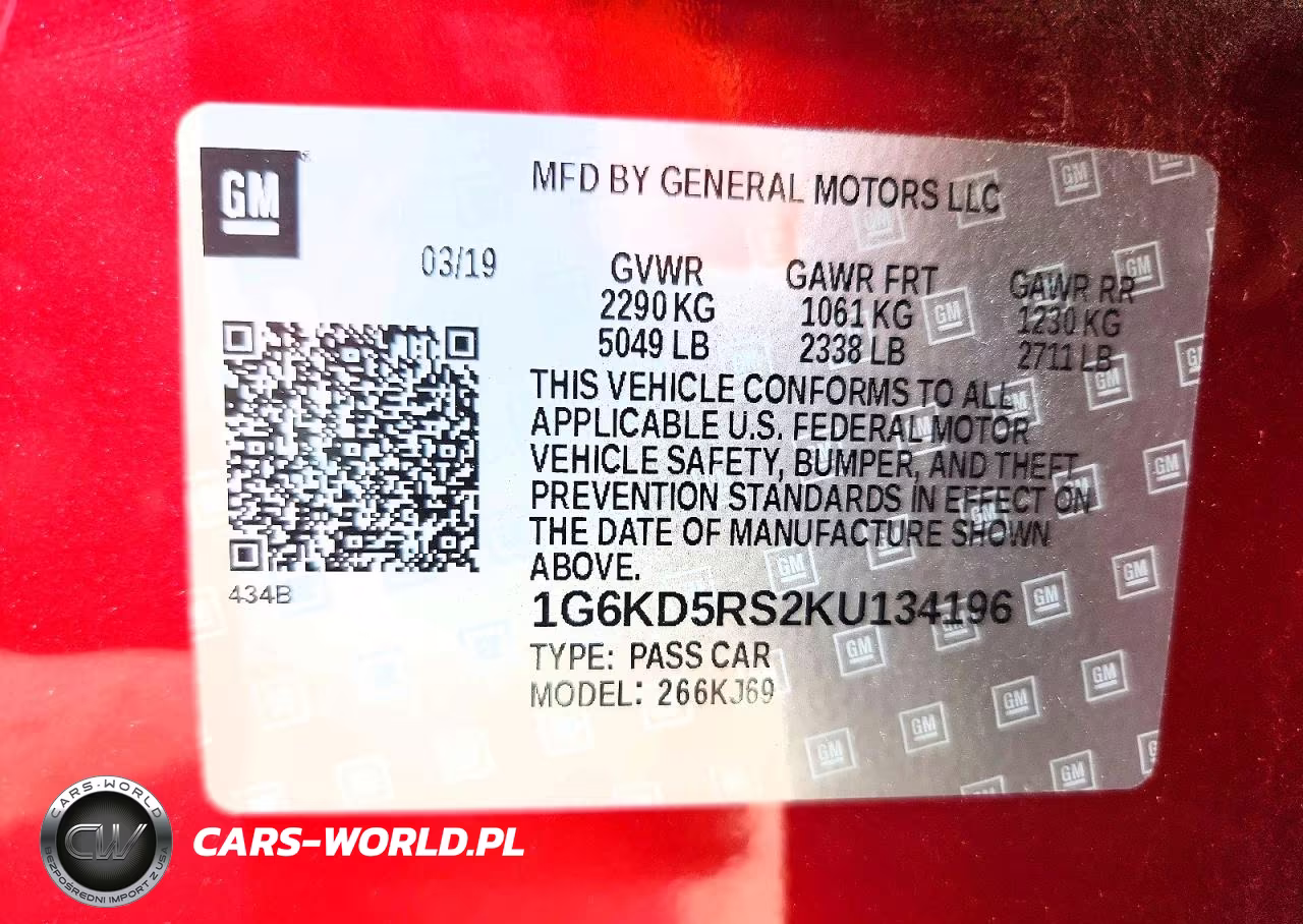 2019 Cadillac Ct6 Premium Luxury VIN:1G6KD5RS2KU134196 - 13