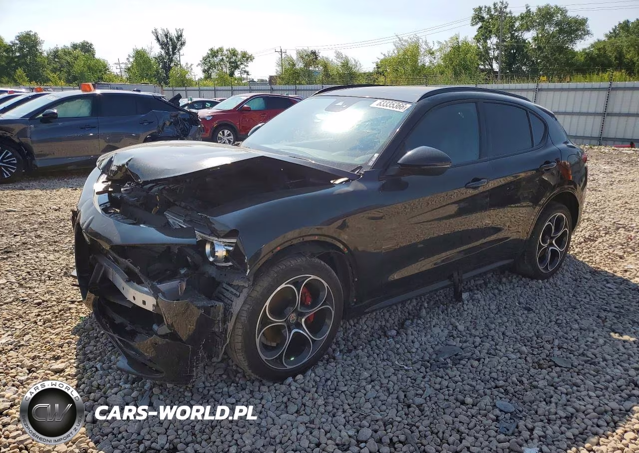 2021 Alfa Romeo Stelvio Ti VIN:ZASPAKBN9M7D15125 - 1