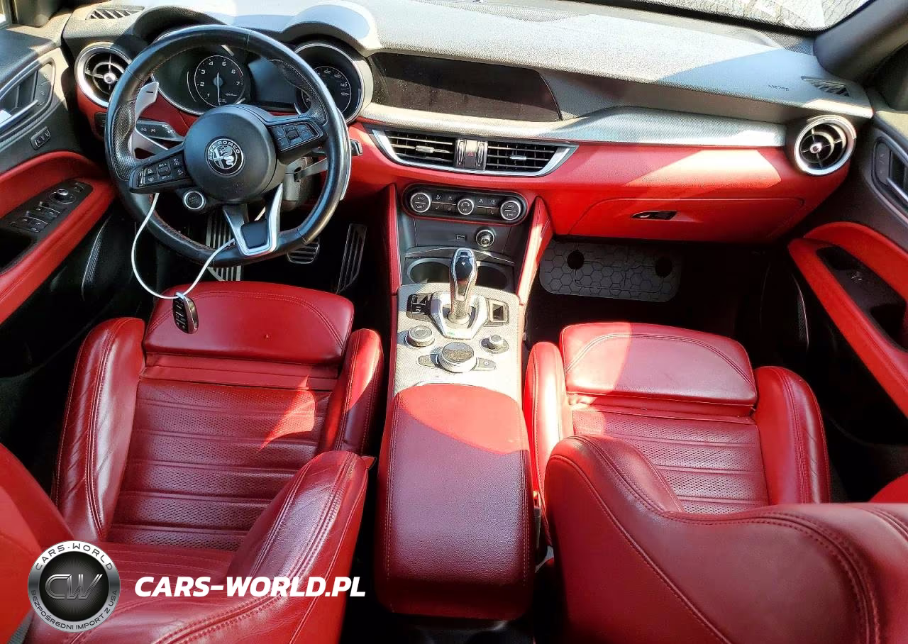 2021 Alfa Romeo Stelvio Ti VIN:ZASPAKBN9M7D15125 - 8