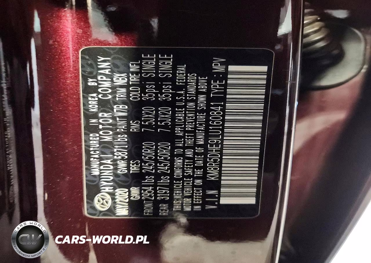 2020 Hyundai Palisade VIN:KM8R5DHE9LU160841 - 13