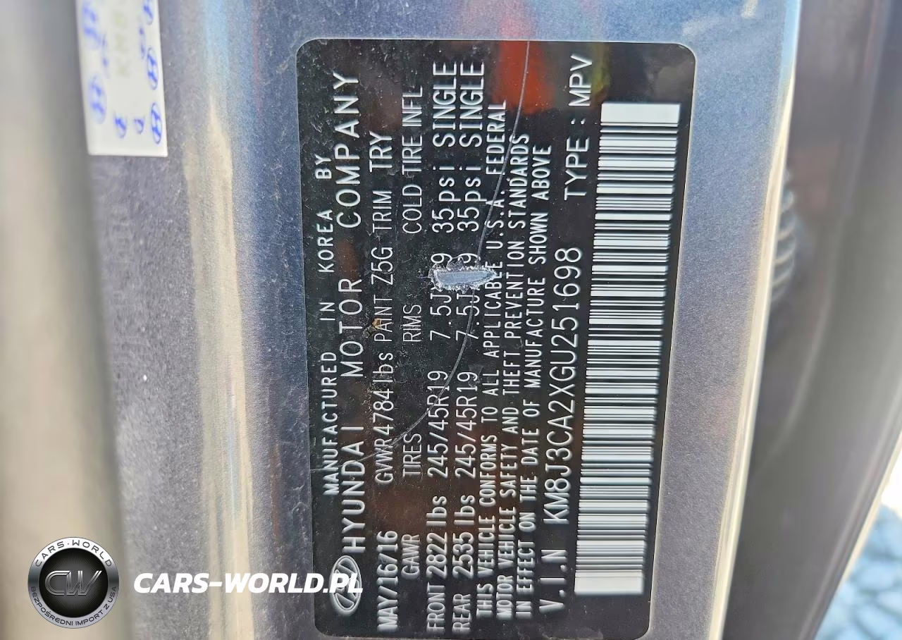 2016 Hyundai Tucson Limited VIN:KM8J3CA2XGU251698 - 13