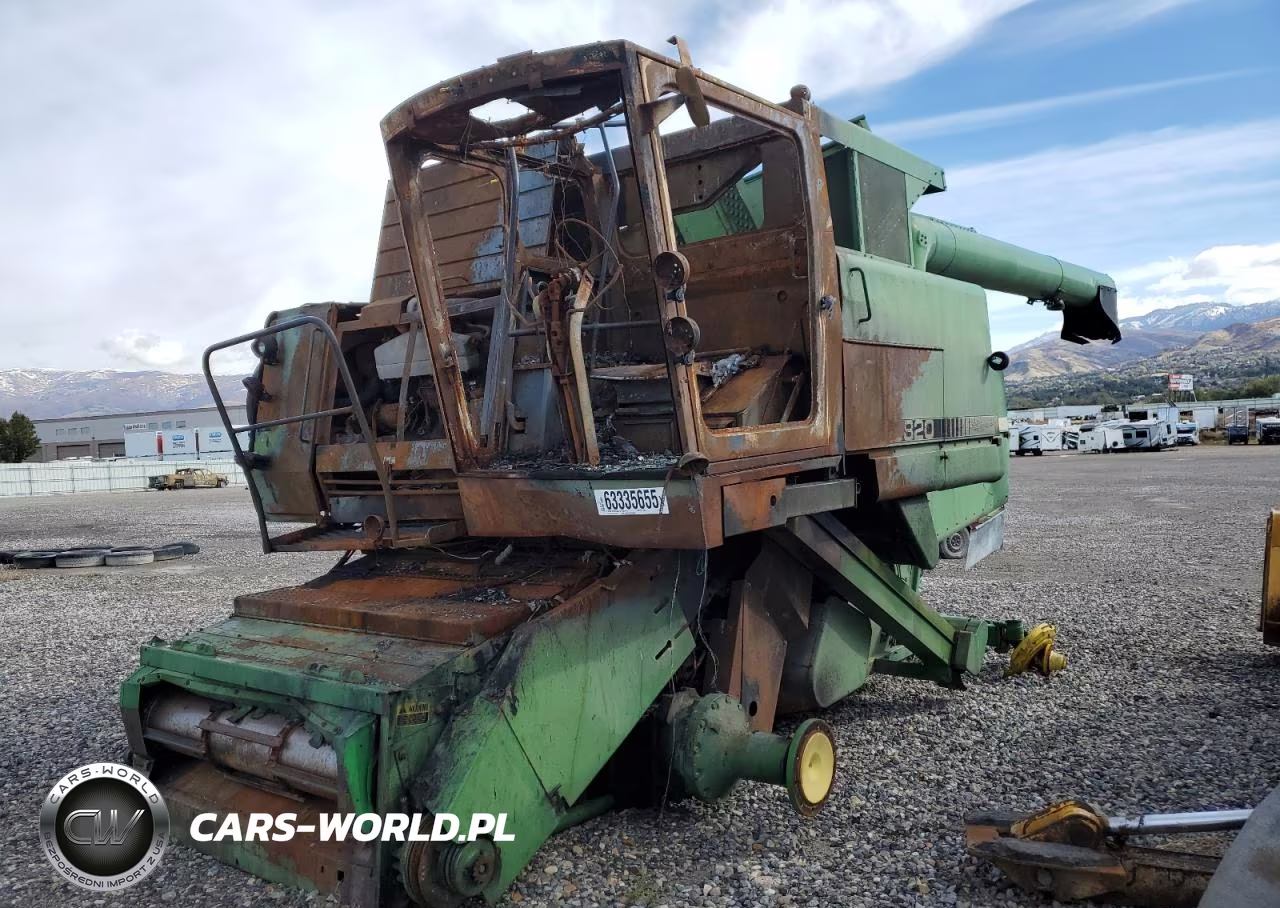 1986 John Deere 8820 Turbo Combine VIN:63335655 - 2