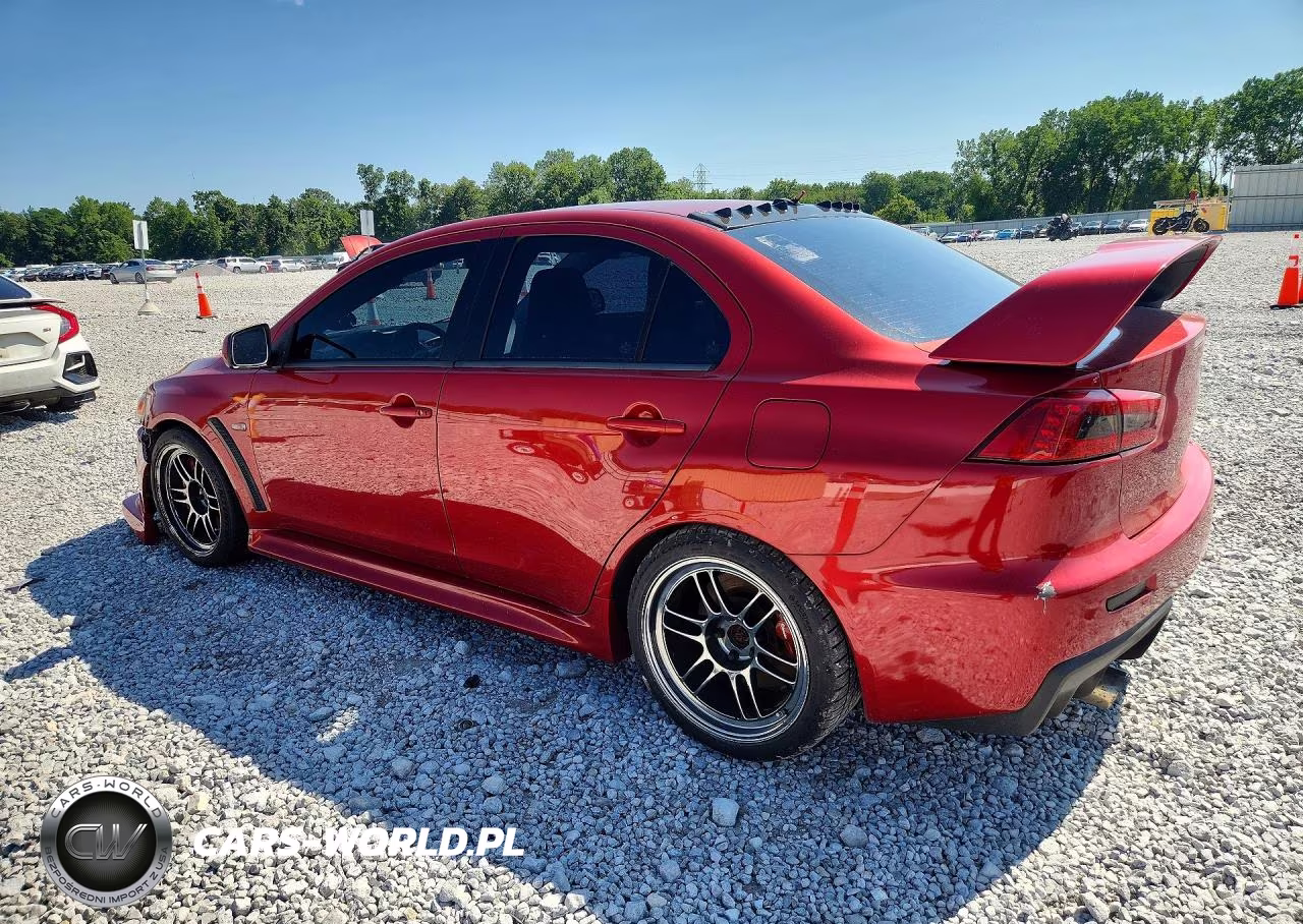 2011 Mitsubishi Lancer Evolution Gsr VIN:JA32W8FV9BU046901 - 2