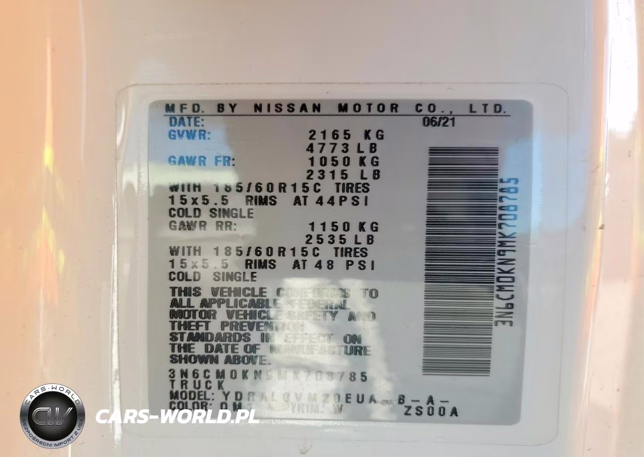 2021 Nissan Nv200 Sv VIN:3N6CM0KN9MK708785 - 14