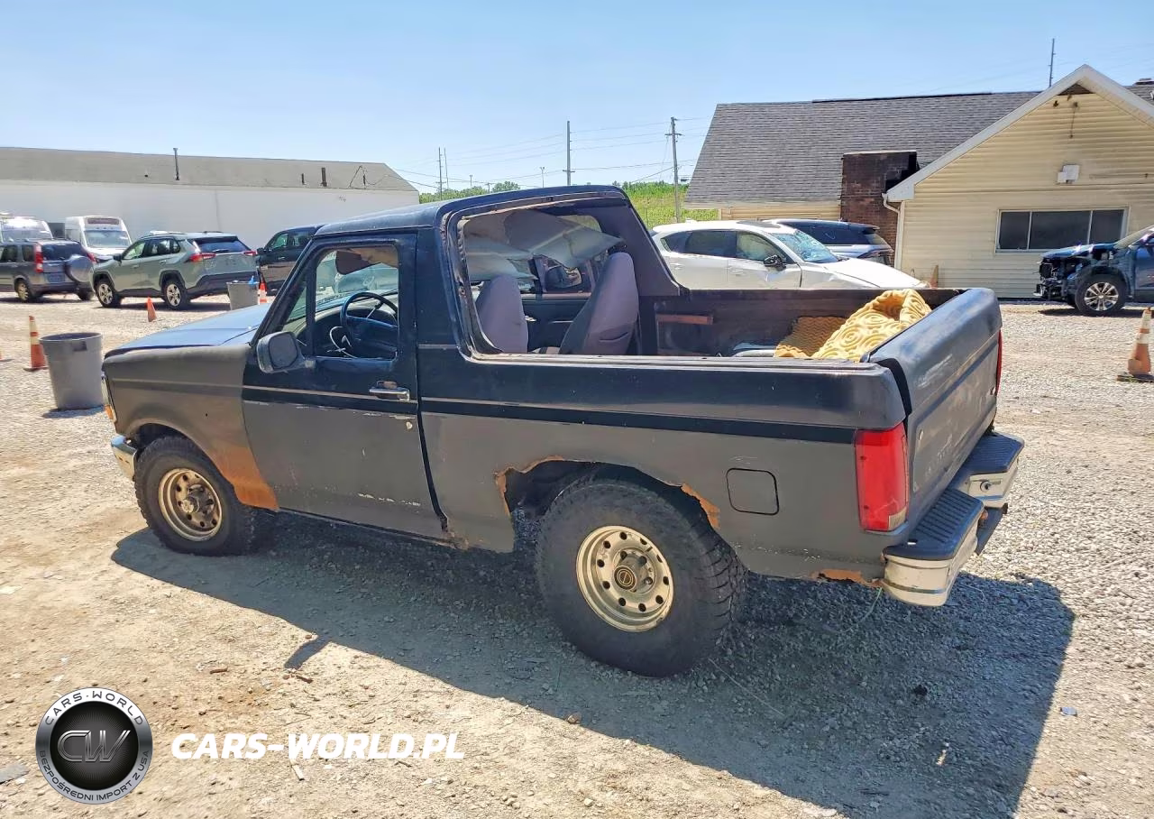 1995 Ford Bronco U100 VIN:1FMEU15N4SLA78654 - 2