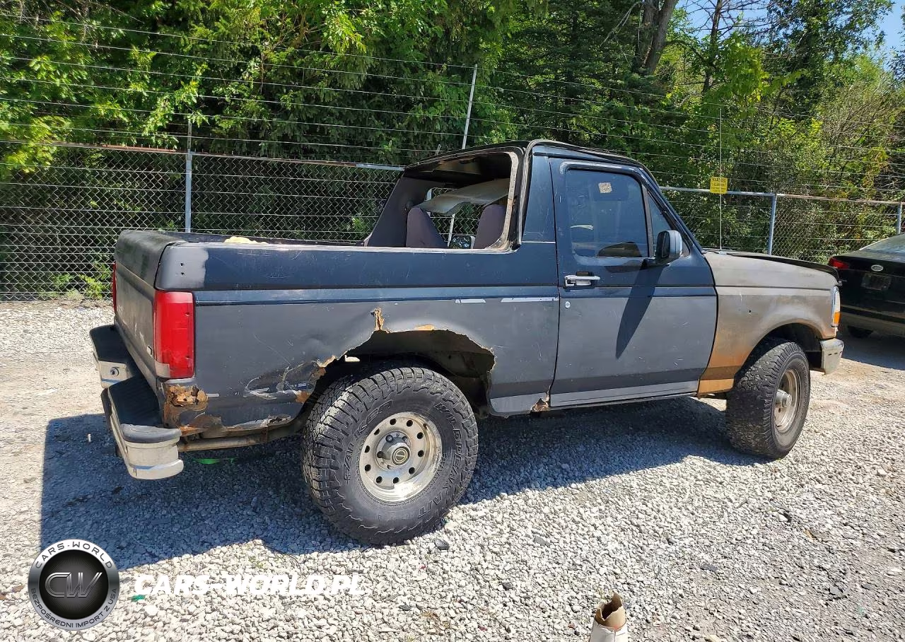 1995 Ford Bronco U100 VIN:1FMEU15N4SLA78654 - 3