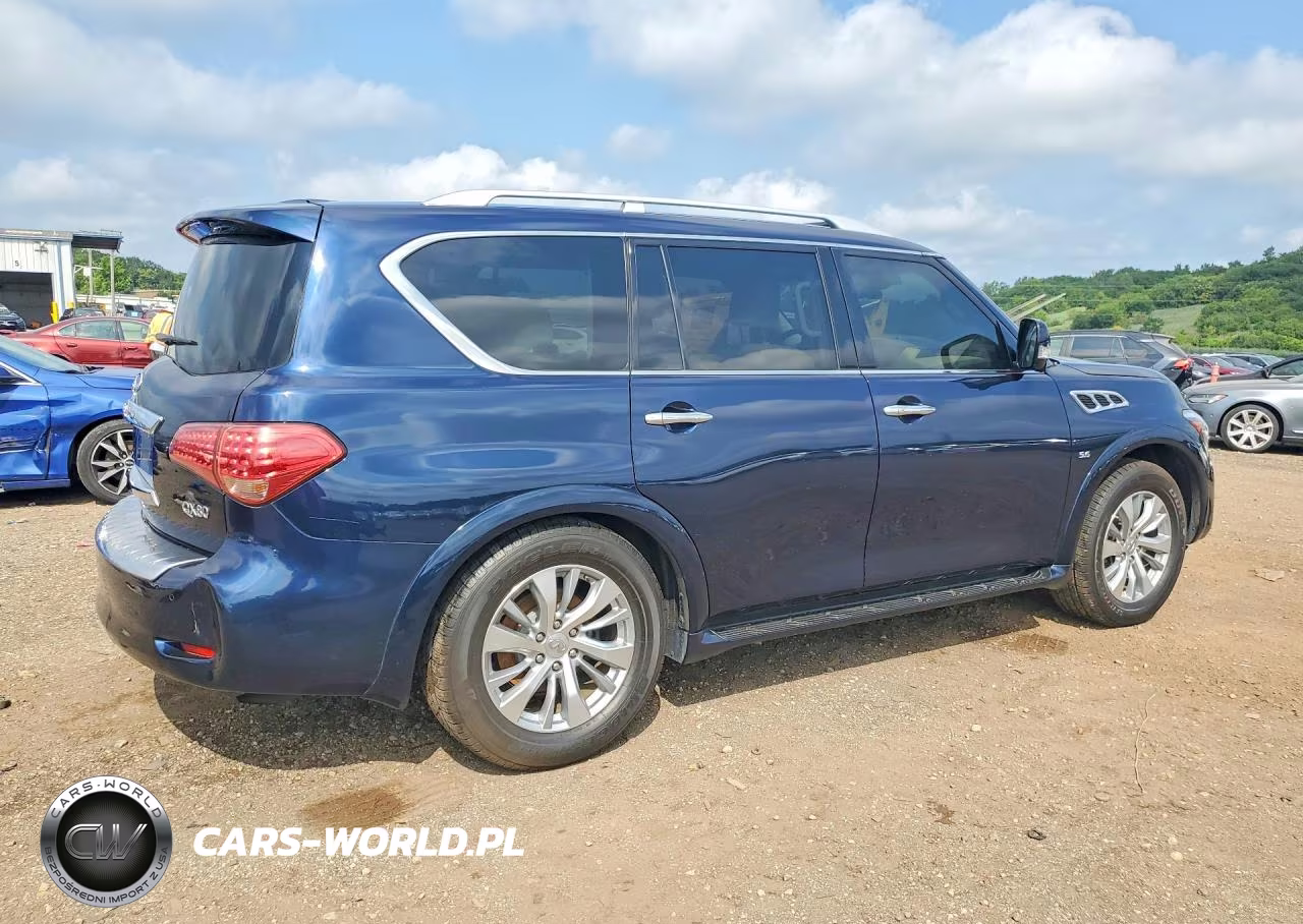 2017 Infiniti Qx80 Base VIN:JN8AZ2NE7H9153450 - 3