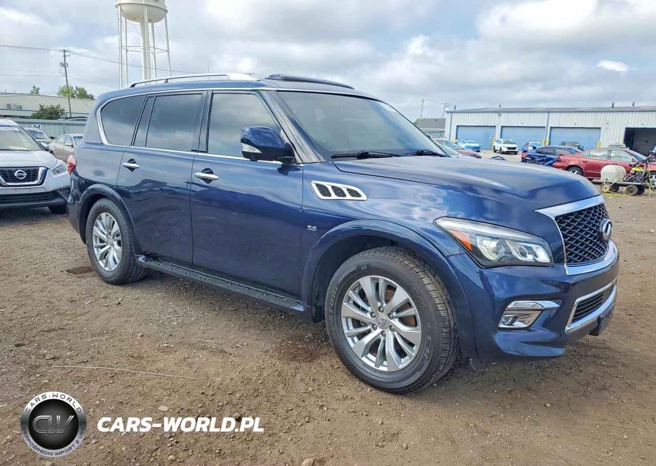2017 Infiniti Qx80 Base VIN:JN8AZ2NE7H9153450 - 4