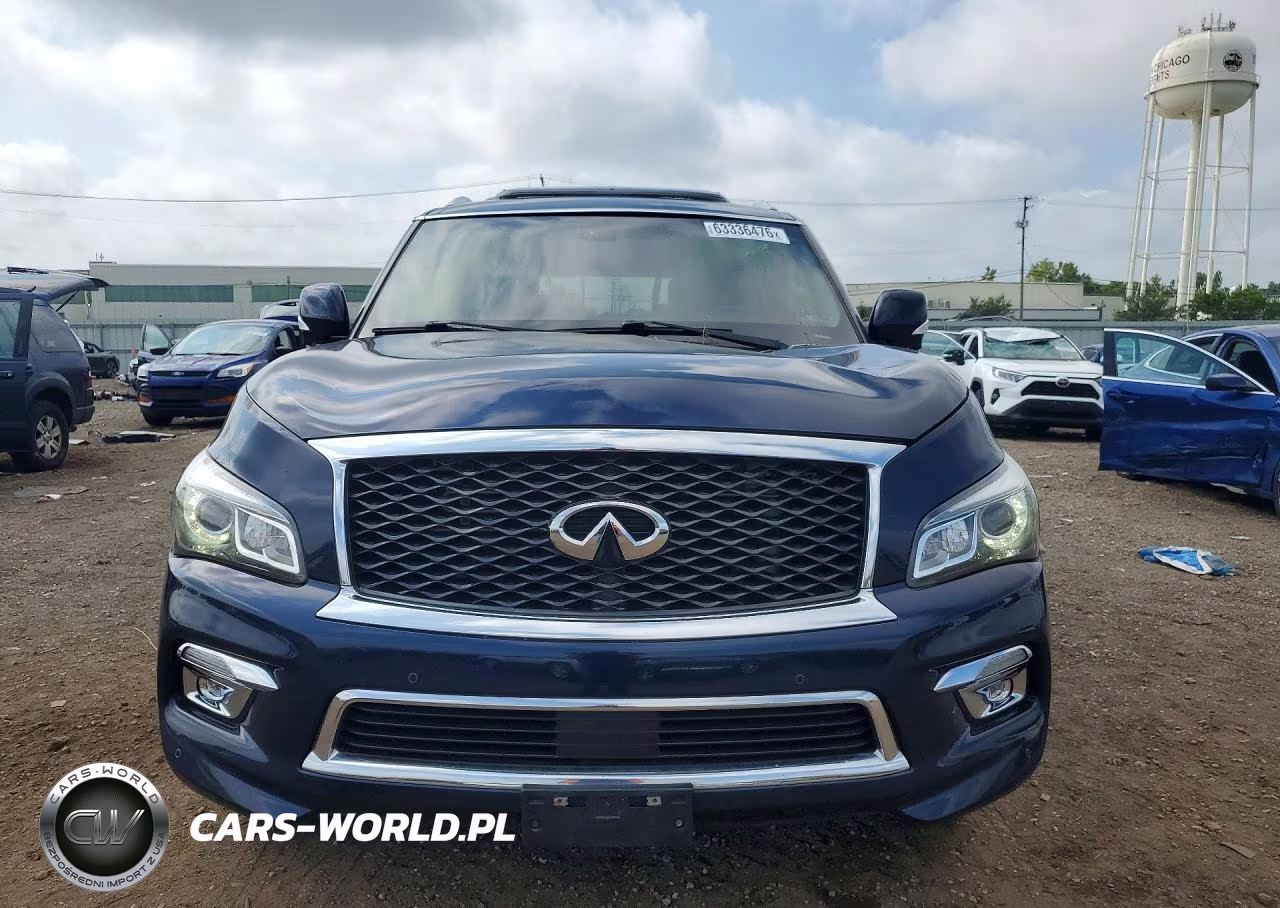 2017 Infiniti Qx80 Base VIN:JN8AZ2NE7H9153450 - 5