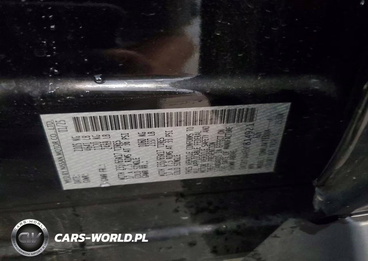 2025 Nissan Rogue S VIN:5N1BT3AA6SC814921 - 13