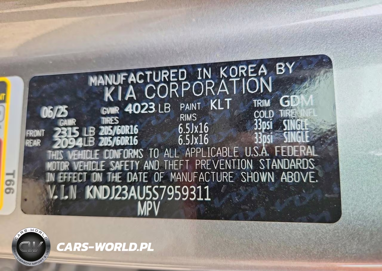 2025 Kia Soul Lx VIN:KNDJ23AU5S7959311 - 13