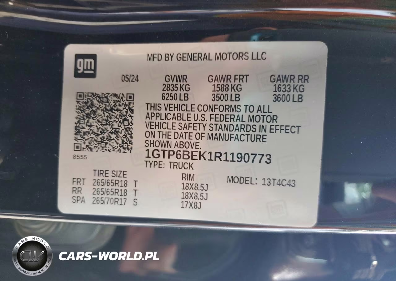 2024 GMC Canyon Elevation VIN:1GTP6BEK1R1190773 - 12