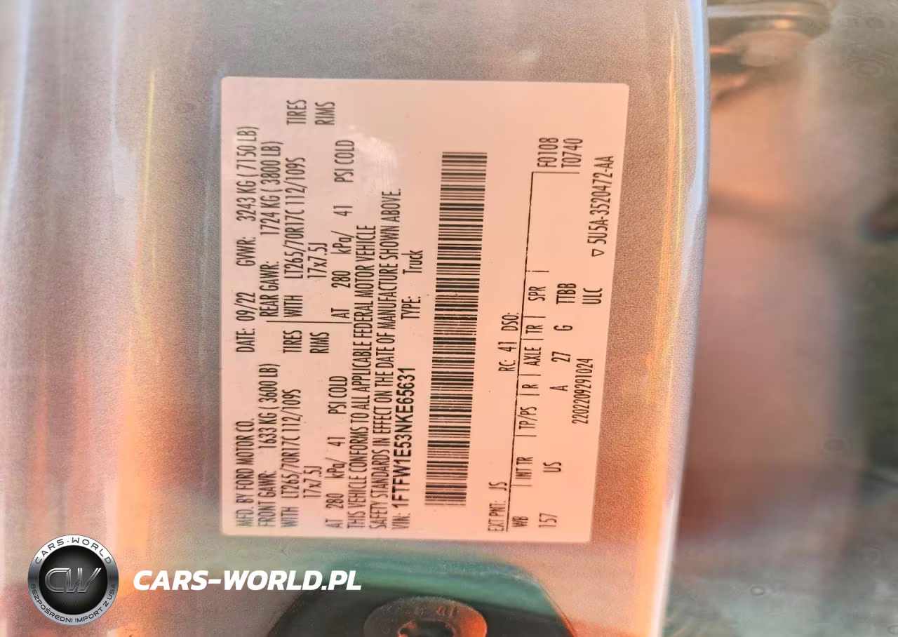 2022 Ford F150 Supercrew VIN:1FTFW1E53NKE65631 - 12