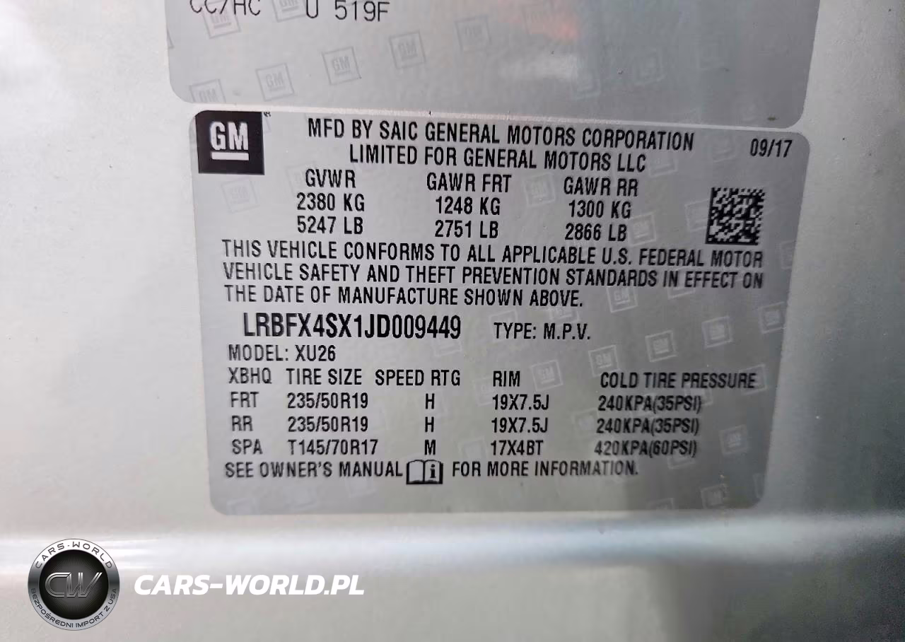 2018 Buick Envision Premium Ii VIN:LRBFX4SX1JD009449 - 12
