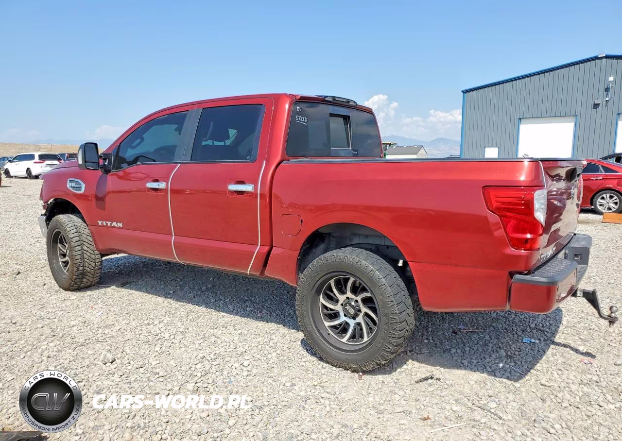 2017 Nissan Titan Sv VIN:1N6AA1E54HN573331 - 2
